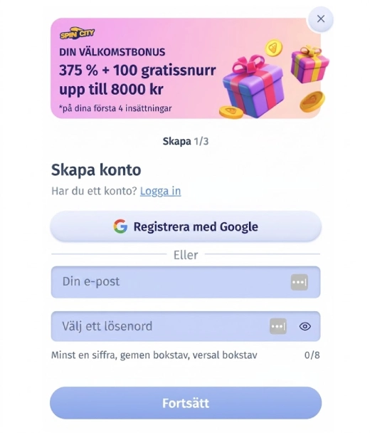 Registrering